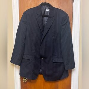 Ralph Lauren Black Label Blazer / Navy with pinstripes